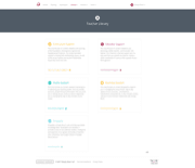 Landing page for library in teacher intranet