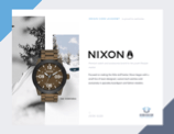 Custom plaq-ue for Nixon during job fair